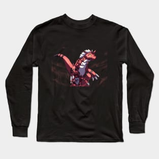 Guilmon and Growlmon Digimon 2 Long Sleeve T-Shirt